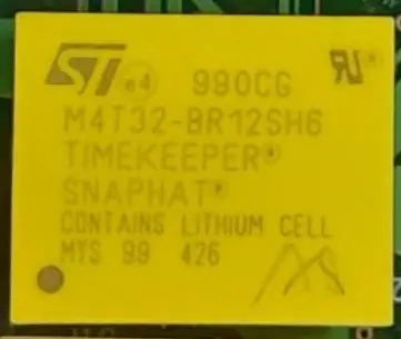 Non-volatile power supply with micropower memory crystal