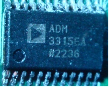 Serial port transceiver