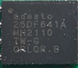  AT25DF641A 64Mbit Serial Flash Memory, 2.7V minimum with dual I/O support