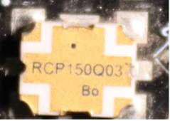 Hybrid capillary for a frequency of 1200 - 1700 MHz