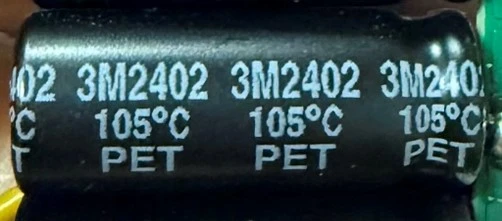 Electrolytic capacitor (Photo 2)