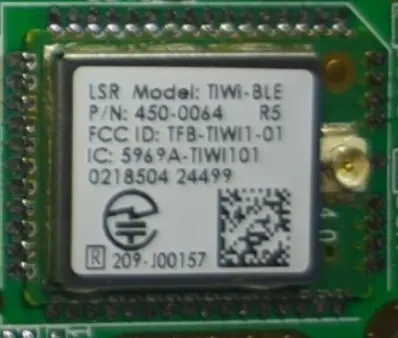 WiFi and Bluetooth communication module TIWI-BLE p/n 450-0064 (Photo 256)