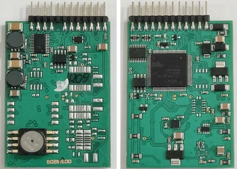 Microelectromechanical barometric height sensor