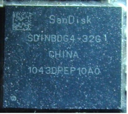 Embedded flash device