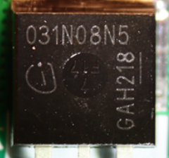 N-канальный MOSFET 80В 120А Тип корпуса: D²PAK