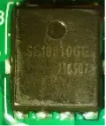 N-channel MOSFET transistor