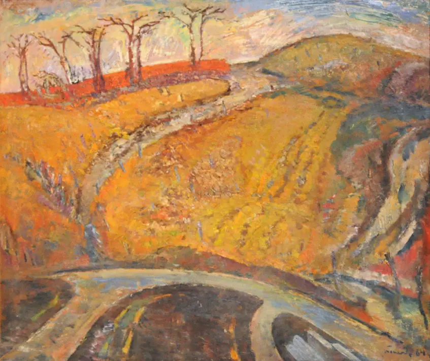 Vineyards in autumn / Vynohradnyky voseny