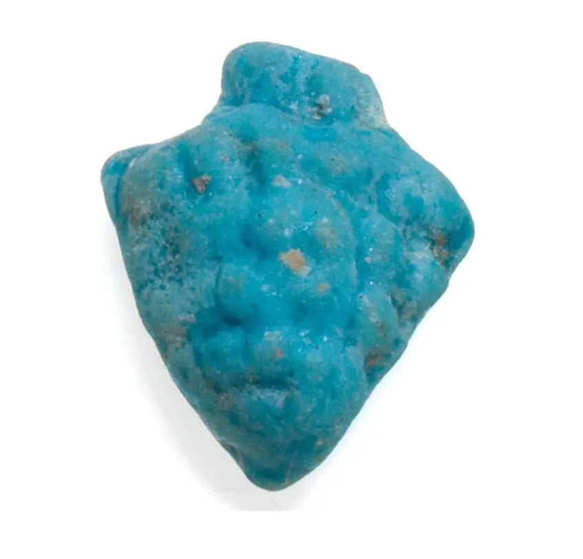 Egyptian faience pendant in the form of a bunch of grapes