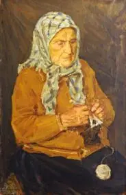 Portrait of mother-heroine A. Krotova's / Portret materi-heroini A. Krotkovoi