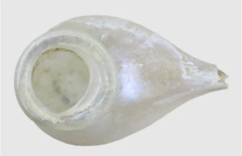 Glass gutus from the southern suburb of Chersonesos Tauride