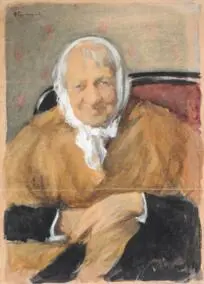 An old woman in an armchair / Stara u krisli