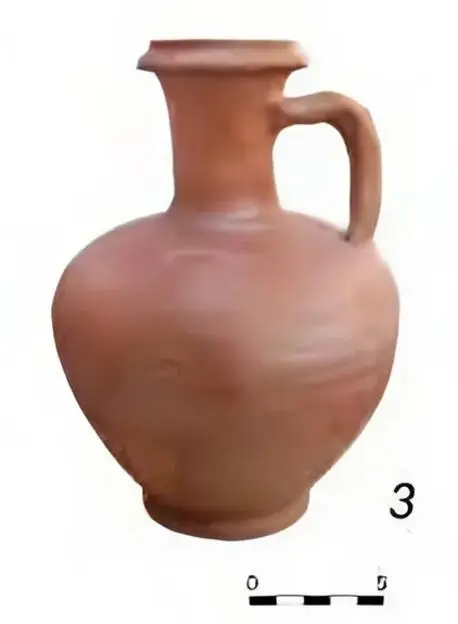 Red lacquer jug