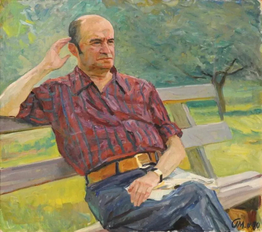 Portrait of L. Vladych / Portret L. Vladycha