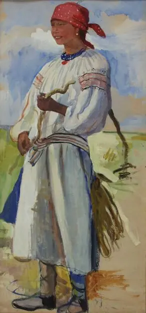 A peasant woman of the Kursk province / Seliаnka Kurskoi hubernii (Photo 256)