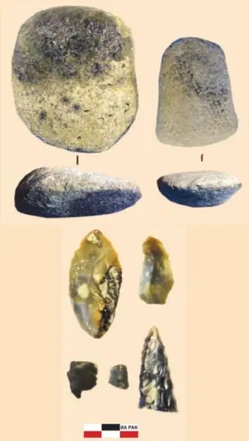 A collection of finds from the Mesolithic era