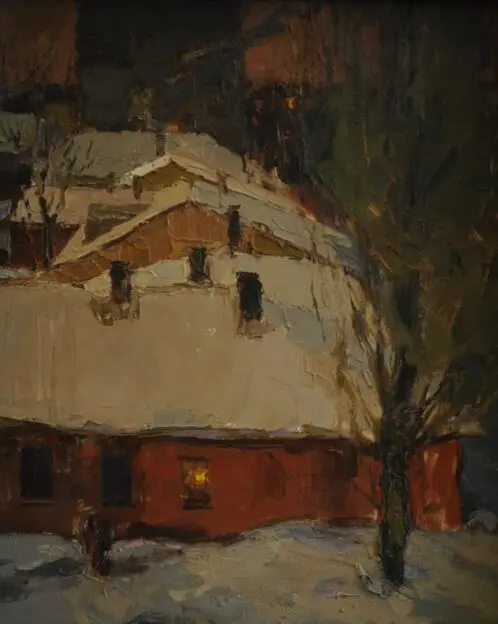 Winter evening / Zymovyі vechir (Photo 256)