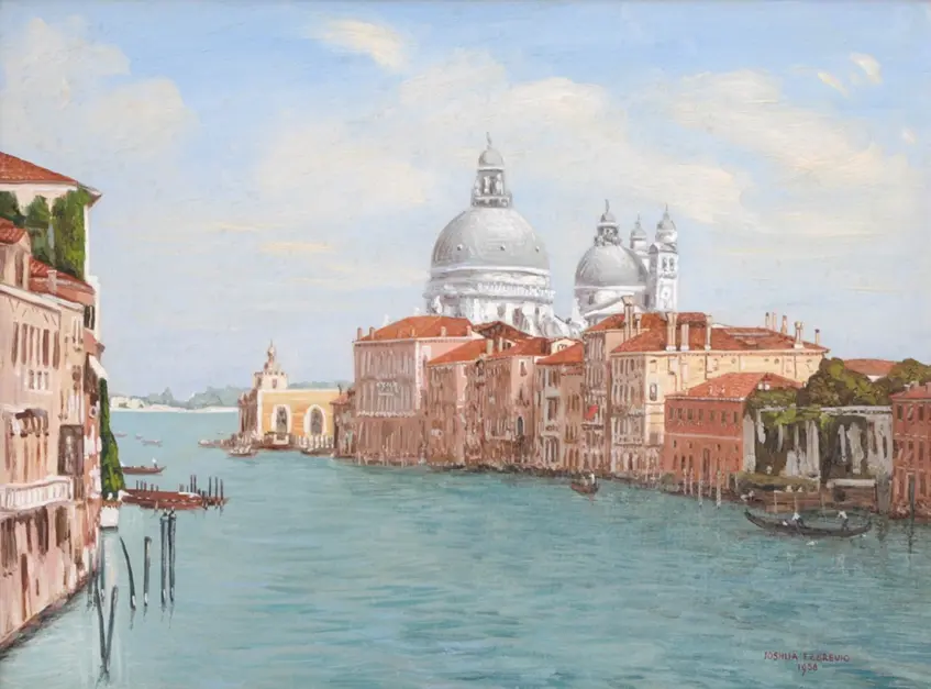 Italian landscape Venice / Italiiskyi peizazh Venetsiia