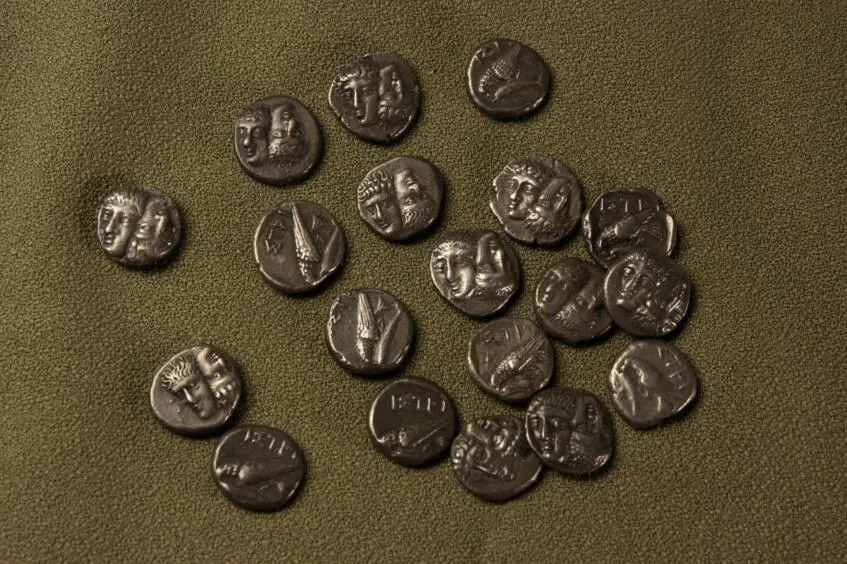 Part of a hoard of Istrian dirhams (19 coins)