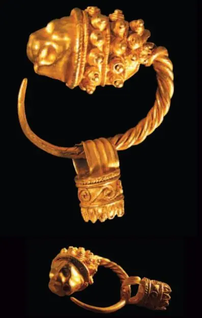 Earrings of the Sarmatian culture