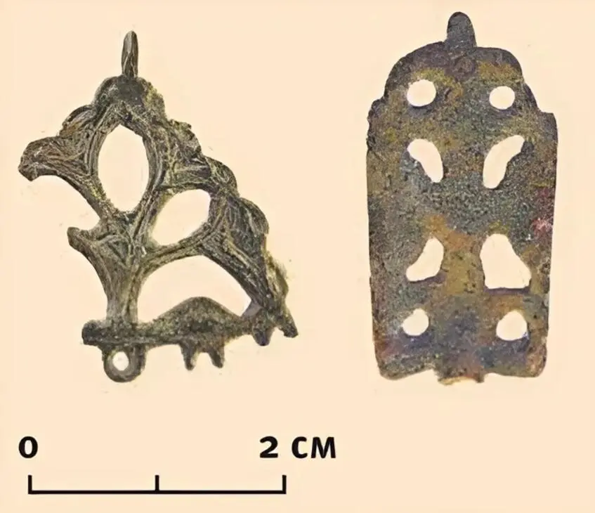 Bronze pendants