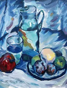 Blue still life / blakytnyi natiurmort