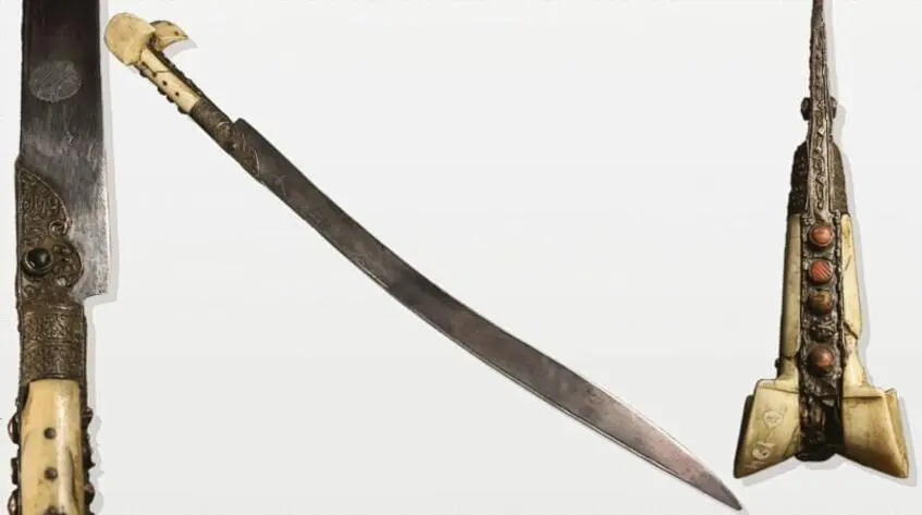 Scimitar of the 19th century