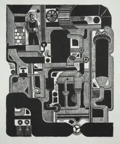 Fat shop. From the "meat processing plant" series / Tsekh zhyru. Iz serii "miasokombinat"