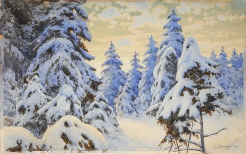 Winter road / Zymova doroha