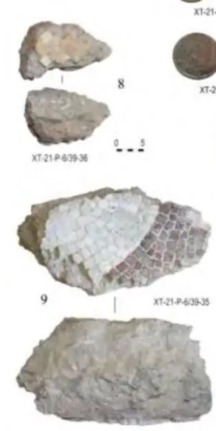 Mosaic fragments