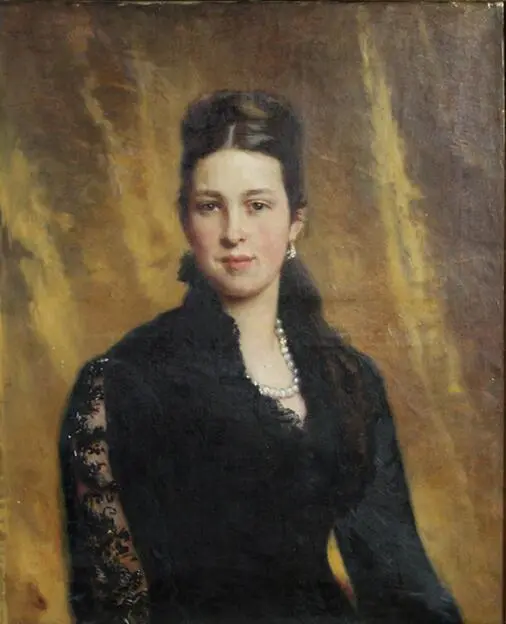 Female portrait (of Yulia Pavlivna&#039;s wife) (Photo 256)