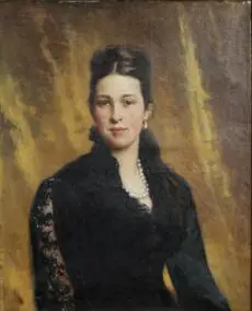 Female portrait (of Yulia Pavlivna's wife)