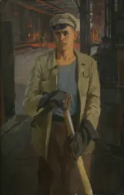 Portrait of a steelworker / Portret stalevara