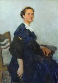 Portrait of actress K. Litvinenko / Portret aktrysy K. Lytvynenko