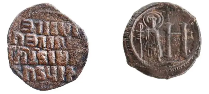 Copper coins of Chersonese produced in the time of Justinian II