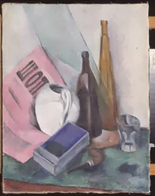 Still life with notes / Natiurmort z notamy