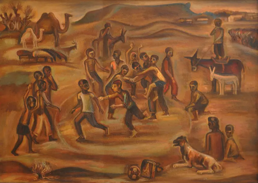 National children's game "Kepbe" / Naysionalna dutiacha hra "Kepbe"