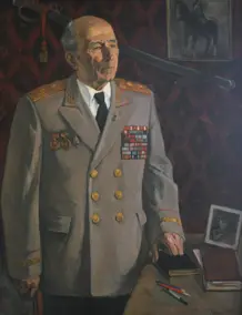Veteran of the сivil and great patriotic wars lieutenant general P. Chirkov / Veteran hromadianskoi ta velykoi vitchyznianoi viiny heneral – leitynant P. Chyrkov