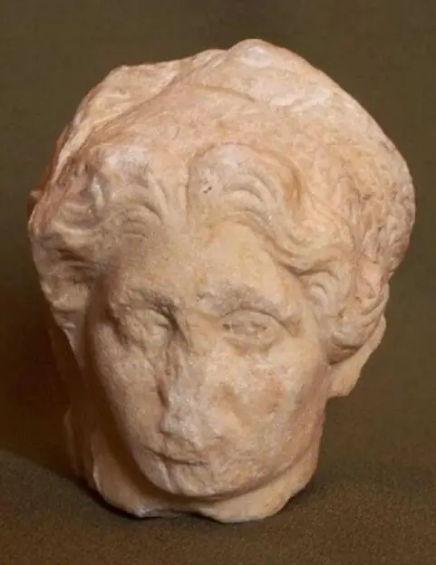 Fragment of a marble relief