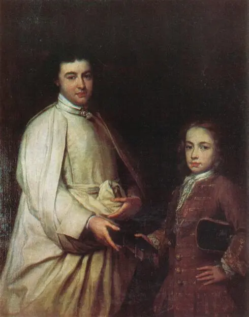 Portrait of a clergyman and a boy (Photo 256)