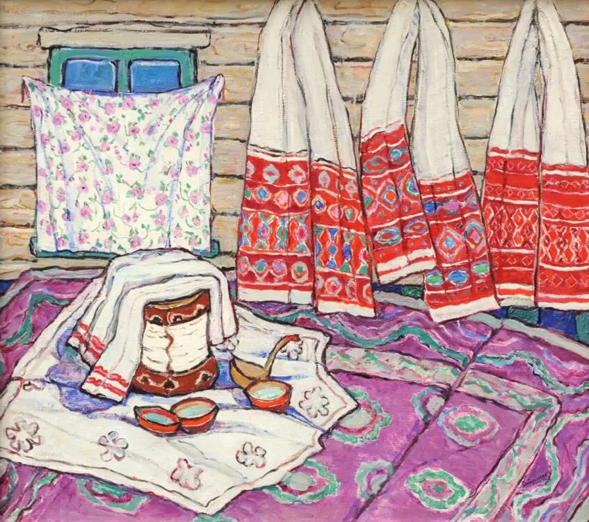 Bashkir interior / Bashkyrskyi interier