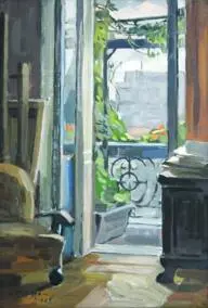 In the apartment-workshop of People's Artist of the USSR O.O. Shovkunenko / V kvartyri-maisterni narodnoho khudozhnyka SRSR O.O.Shovkunenka