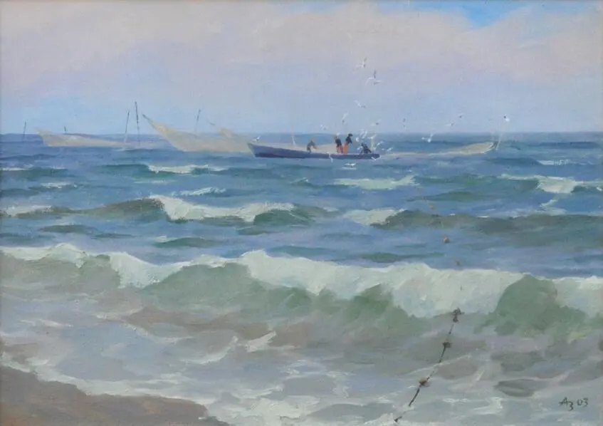 Fishermen on Kinburn / Rybalki na Kimburni (Photo 256)