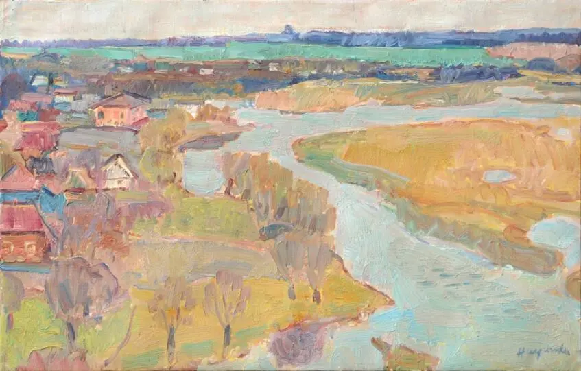 Sedniv. Landscape / Етiud do portretu