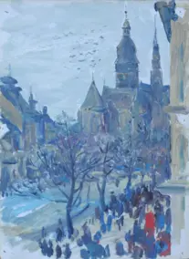 Вулиця в Кошиці