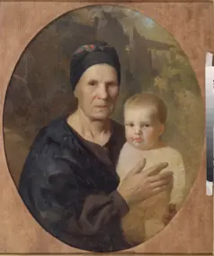 Nanny with a child / Niania z dytynoiu