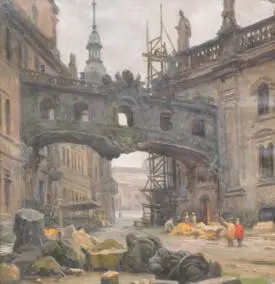 Dresden. Restoration (etude) / Drezden. Vidnovlennia (etud)