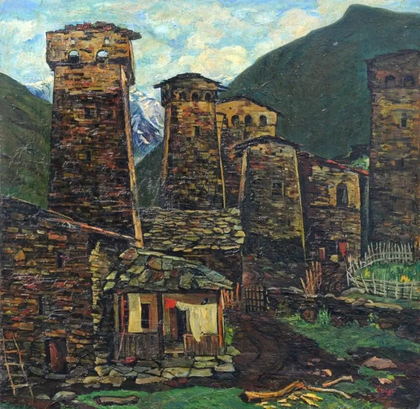 Svaneti. Uzhguli / Svanetiia. Ushhuli