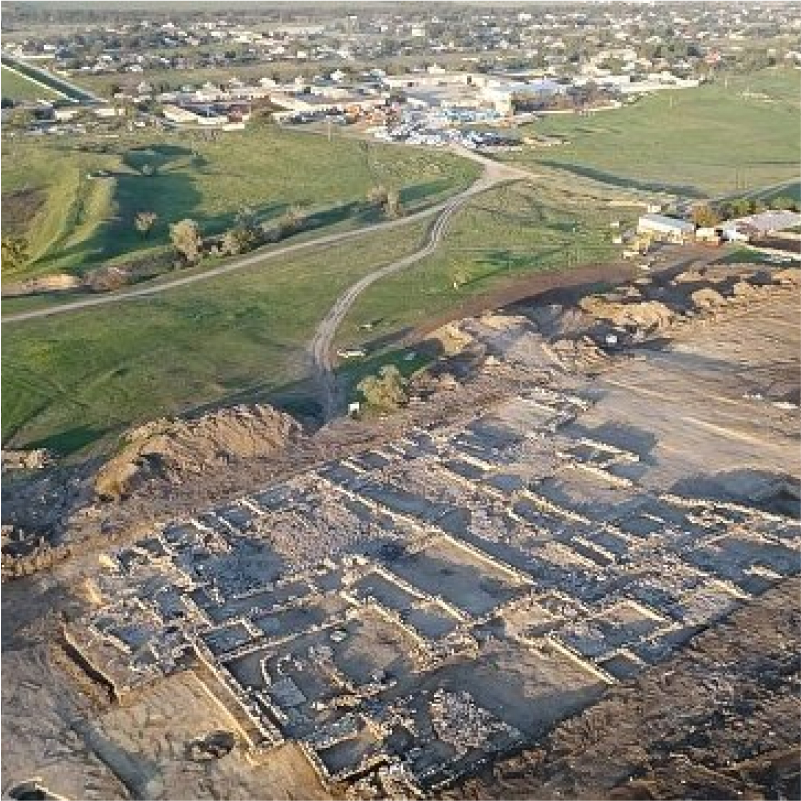 Object of archeology "Antique Settlement Manitra"