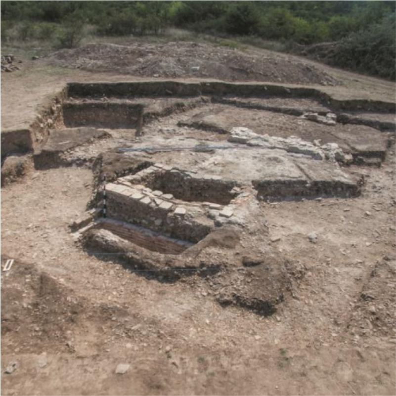 Monument of archeology "Dyurbe with a plinth vault"