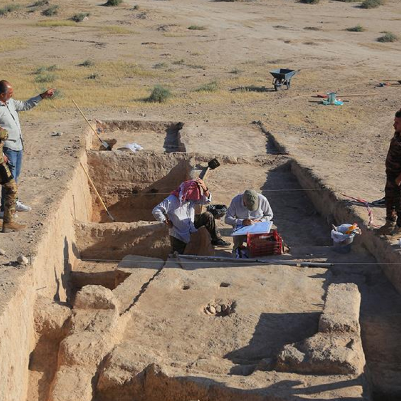 Object of archeology "Grave field of Almalik-dere"